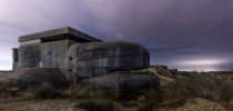 Atlantic wall bunkers