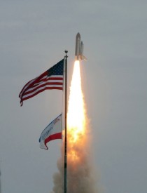 Atlantis Launches from Kennedy Space Center on July th  Bringing an End to the  Year Space Shuttle Program Hail Atlantis 