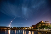 Atlas V launch from Cape Canaveral Polynesian Resort 