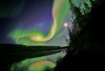 Aurora caused by coronal mass ejection 