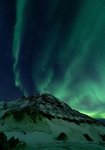 Aurora outside of Tromso Norway 