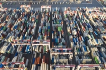 Automated Container Yard Long Beach 