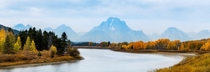 Autumn at Oxbow Bend Wyoming 