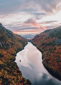 Autumn in the Adirondack Mountains Upstate New York 