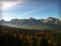 Autumn in the French Alps 