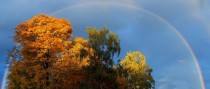 Autumn Rainbow in Seattle 
