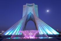Azadi Monument in Tehran Iran 