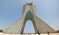 Azadi Tower Borj e-Azadi or Freedom Tower in Tehran Iran 
