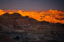 Badlands National Park feels like a different planet May   
