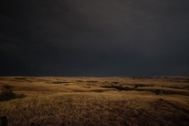 Badlands SD storm and perfect sunlight behind m Lightroom edit 