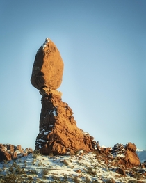 Balance Rock in Arches National Park 