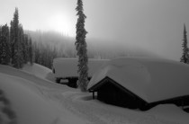 Baldface Lodge near Nelson BC Canada 