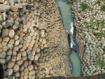 Basaltic Prisms Hidalgo Mexico 