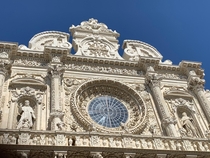 Basilica di Santa Croce Lecce Italy Completed in  The capital of Baroque witholds many more masterpieces as such 