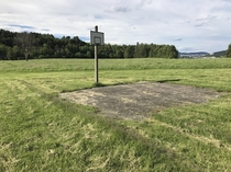 Basketball court island in Oslo Fjord 