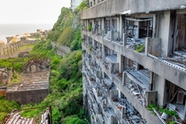 Battleship Island - Abandoned apartments on an old industrial island in Japan 