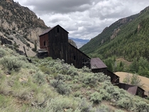 Bayhorse idaho This is the ore mill One of the few ghost towns in the west that still has more than just foundations Interesting place Old bank houses saloon store Old mine structures in the canyons above the town are worth the hike