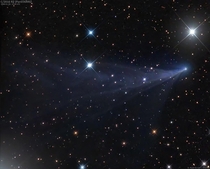 Beautiful Blue Comet