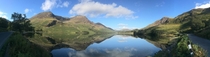 Beautiful Reflection on Buttermere Lake - Lake District UK 