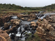 Beautiful series of waterfalls South Africa 