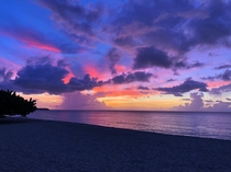 Beautiful sunset in St Georges Grenada Nothing beats Caribbean sunsets