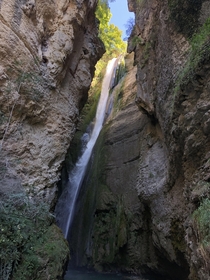 Beautiful waterfall in Gigors et Lozeron France OC  x