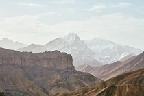 Beautiful Zanskar Valley near Zangla Ladakh India 