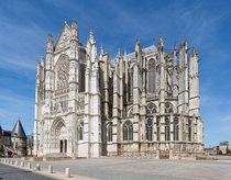 Beauvais Cathedral One of the tallest and most ambitious Gothic cathedrals Construction was halted permanently after second partial collapse in 