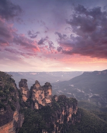 Before the fires - The three sisters Australia 