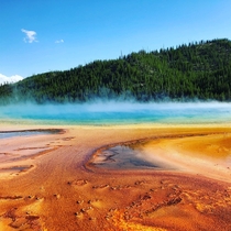 Best picture Ive ever taken Prismatic pool Yellowstone Park x