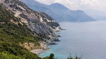 Biggest European asbestos mine Corsica 