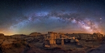 Bisti Badlands in the NW part of New Mexico USA Photo by Wayne Pinkston 