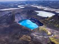 Blue Glacial Lake Iceland  photo by Andre Ermolaev