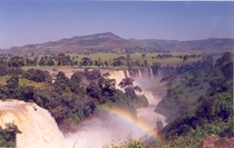 Blue Nile Falls on the Blue Nile River Ethiopia 
