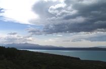 Blue Waters of Lake Pukaki New Zealand 