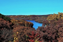 Border of Wisconsin and Minnesota along the St Croix River 
