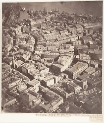 Boston as the Eagle and the Wild Goose See It The first ever aerial photograph of an American ciy Boston  