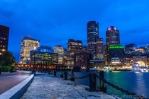Boston at Blue Hour