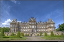 Bowes Museum in England was designed with the collaboration of two architects the French architect Jules Pellechet and John Edward Watson of Newcastle