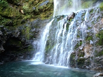 Bridal Veil Falls Arthurs Pass national park New Zealand  x