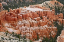 Bryce Canyon NP xpost from rTiltShift 