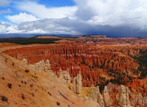Bryce Canyon particularly colourful just after some rain 