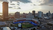 Buffalo NY with their baseball stadium updated and set to host the Toronto Blue Jays this season