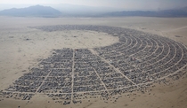 Burning Man  temporarily Nevadas third largest city 