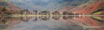 Buttermere Lake Reflection UK  by George Johnson