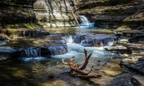Buttermilk Falls state park Ithaca NY -  OC