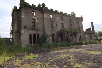 Caldwell house abandoned mansion in Uplawmoor Scotland