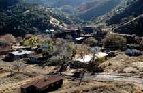 California Ghost Town Nestled in the Hills - 