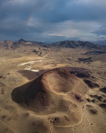 California has incredibly varied landscape including these almost martian looking craters 