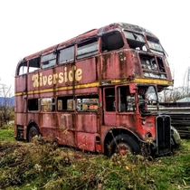 Came across this double-decker bus on a bike ride over the fall